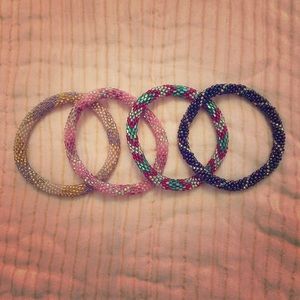 Nepali handmade beaded bracelets